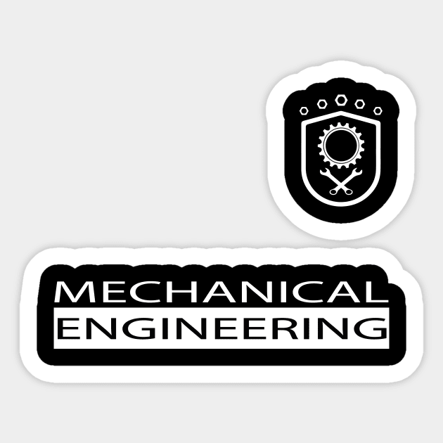 Mechanical engineering mechanics engineer logo Sticker by PrisDesign99